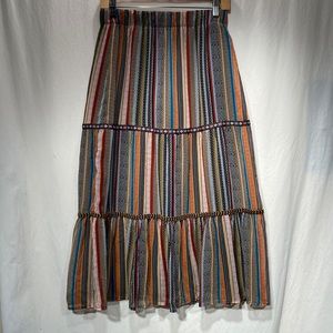 Christopher & Banks Multi-colored Skirt sz S
